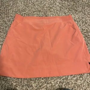 Salmon color skirt/shorts